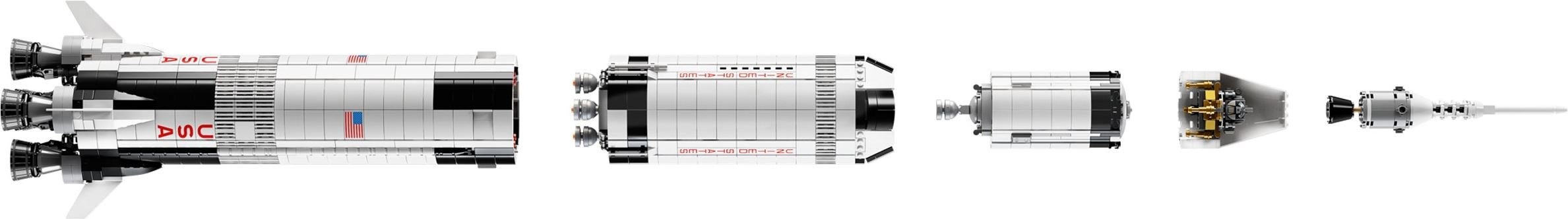 NASA Apollo Saturn V 92176 | Ideas | LEGO – image 10