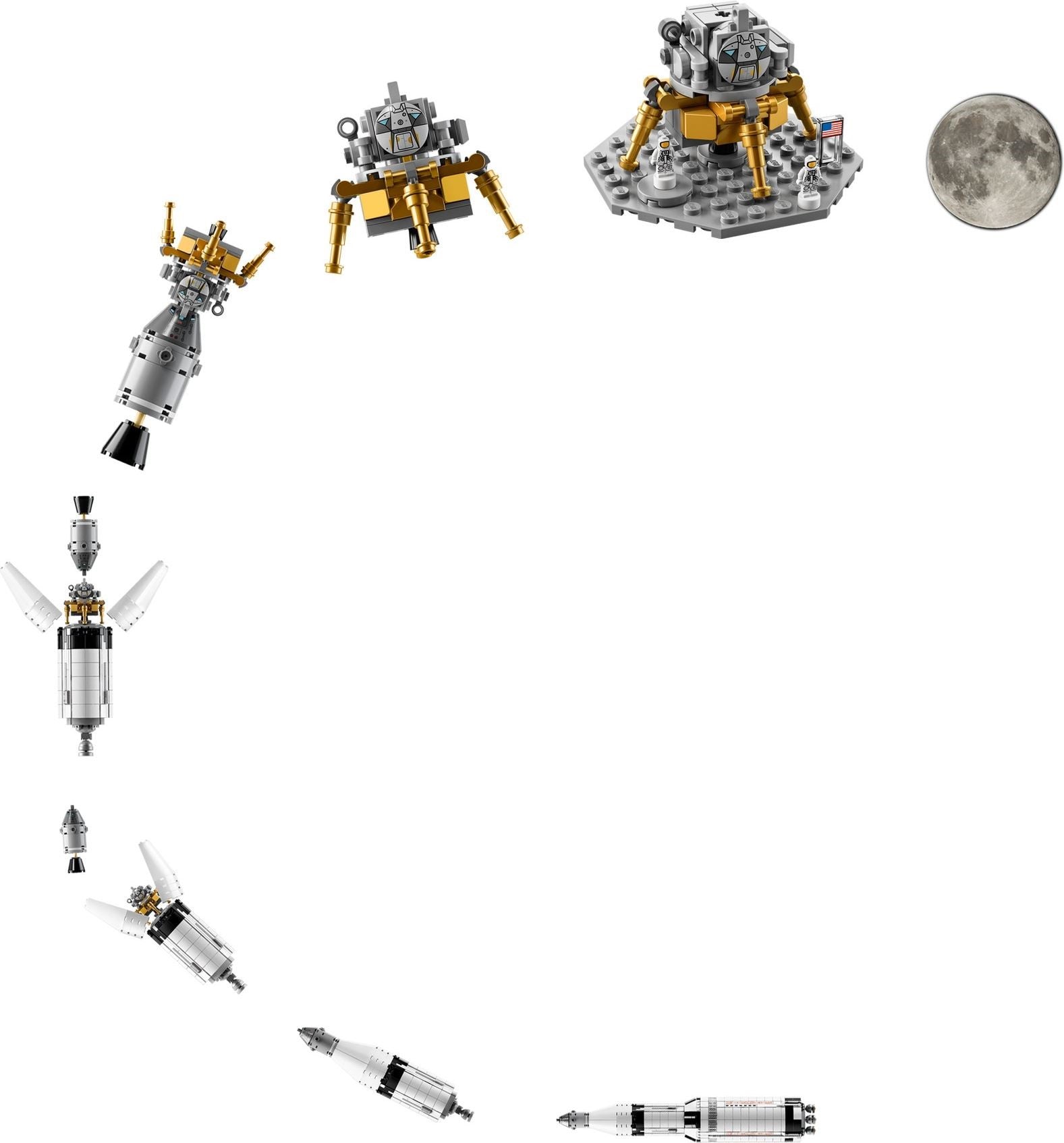 NASA Apollo Saturn V 92176 | Ideas | LEGO – image 14
