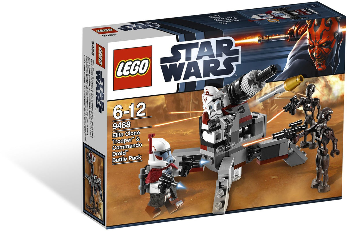 Elite Clone Trooper & Commando Droid Battle Pack 9488 | Star Wars | LEGO (image 2)