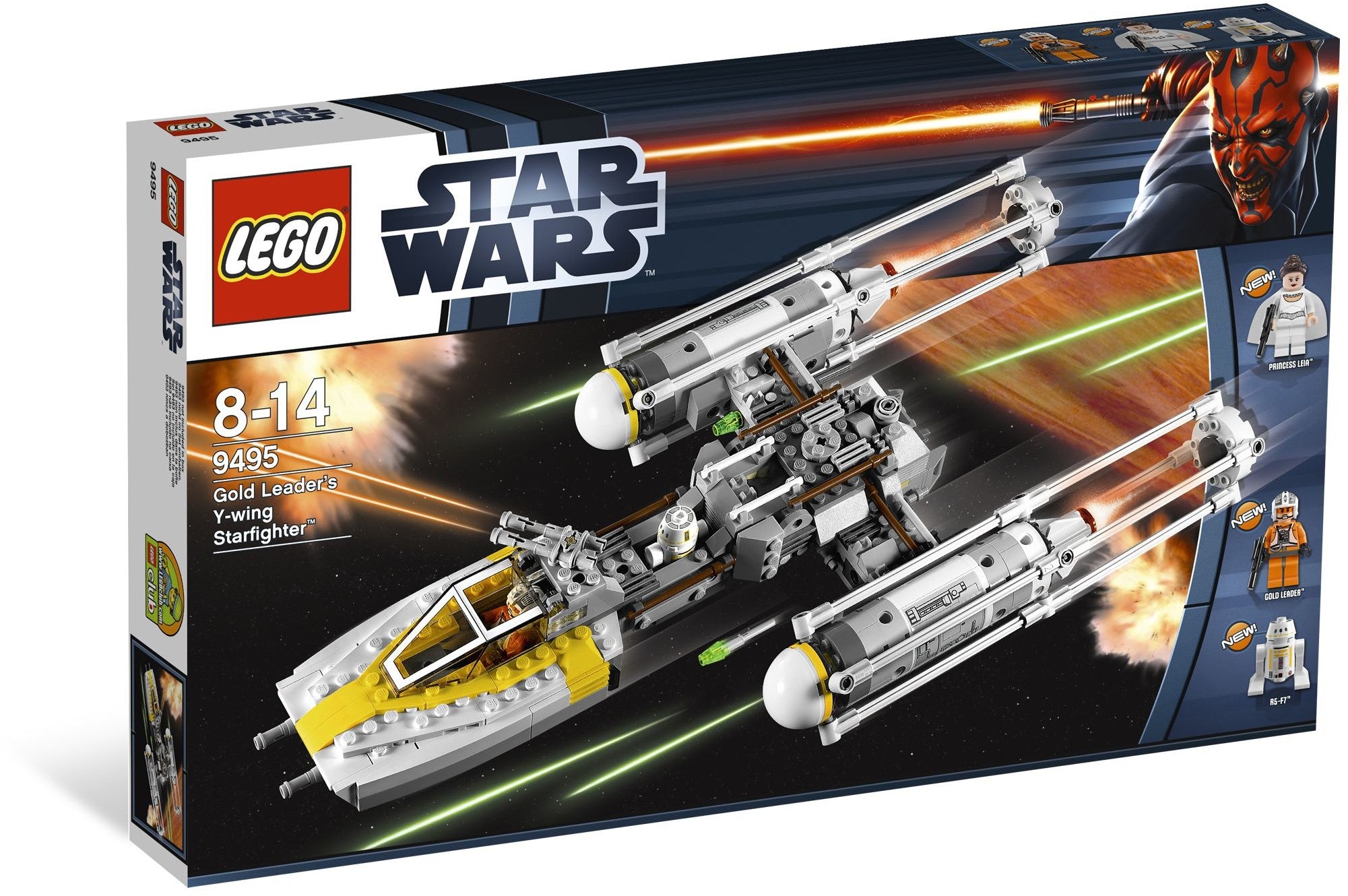 Gold Leader's Y-wing Starfighter 9495 | Star Wars | LEGO – image 2