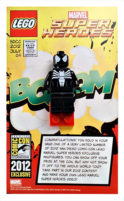 Spider-Man in Black Symbiote Costume  COMCON023 | Marvel Super Heroes | LEGO