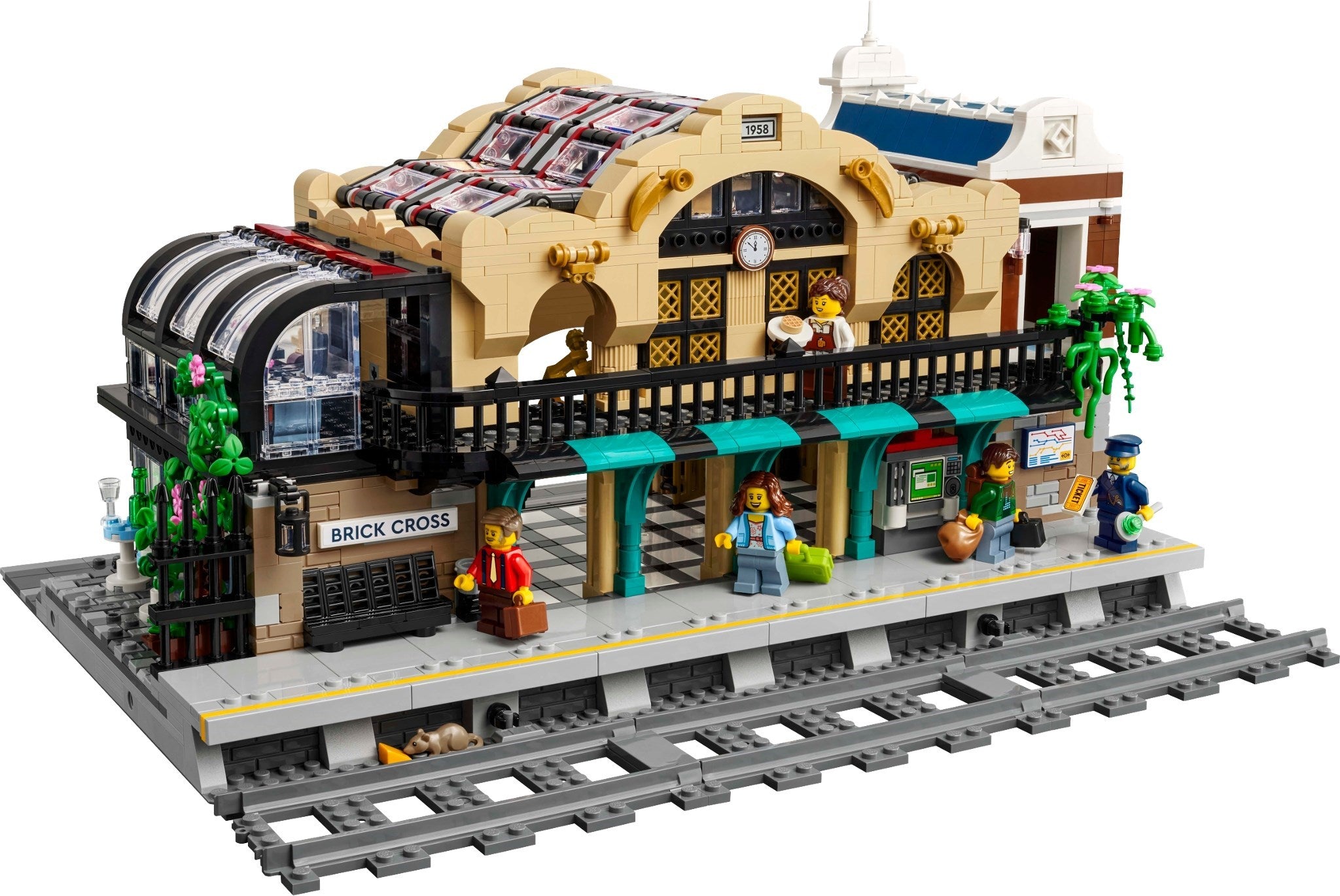 Brick Cross Train Station 910034 | BrickLink | LEGO – image 3