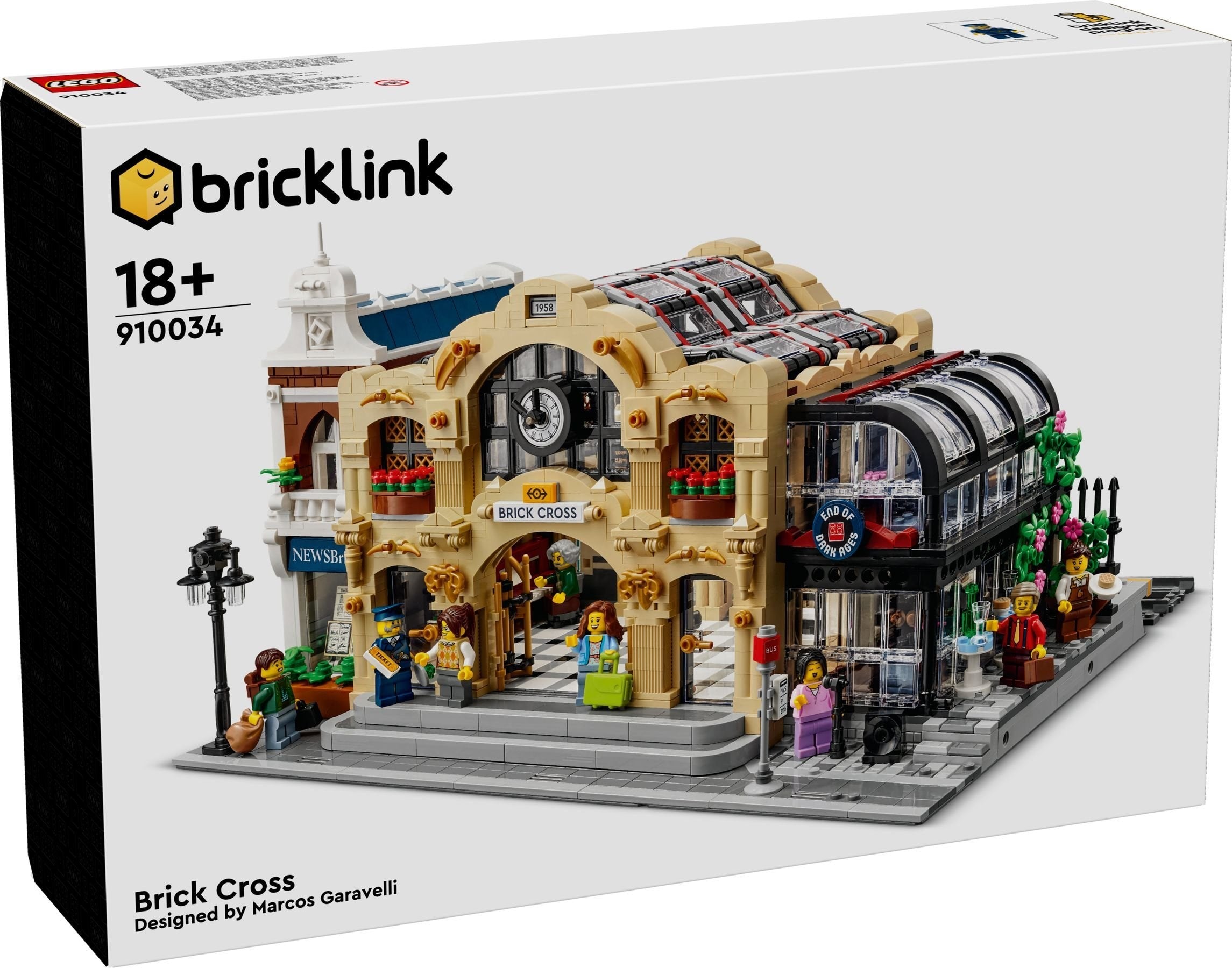 Brick Cross Train Station 910034 | BrickLink | LEGO – image 4