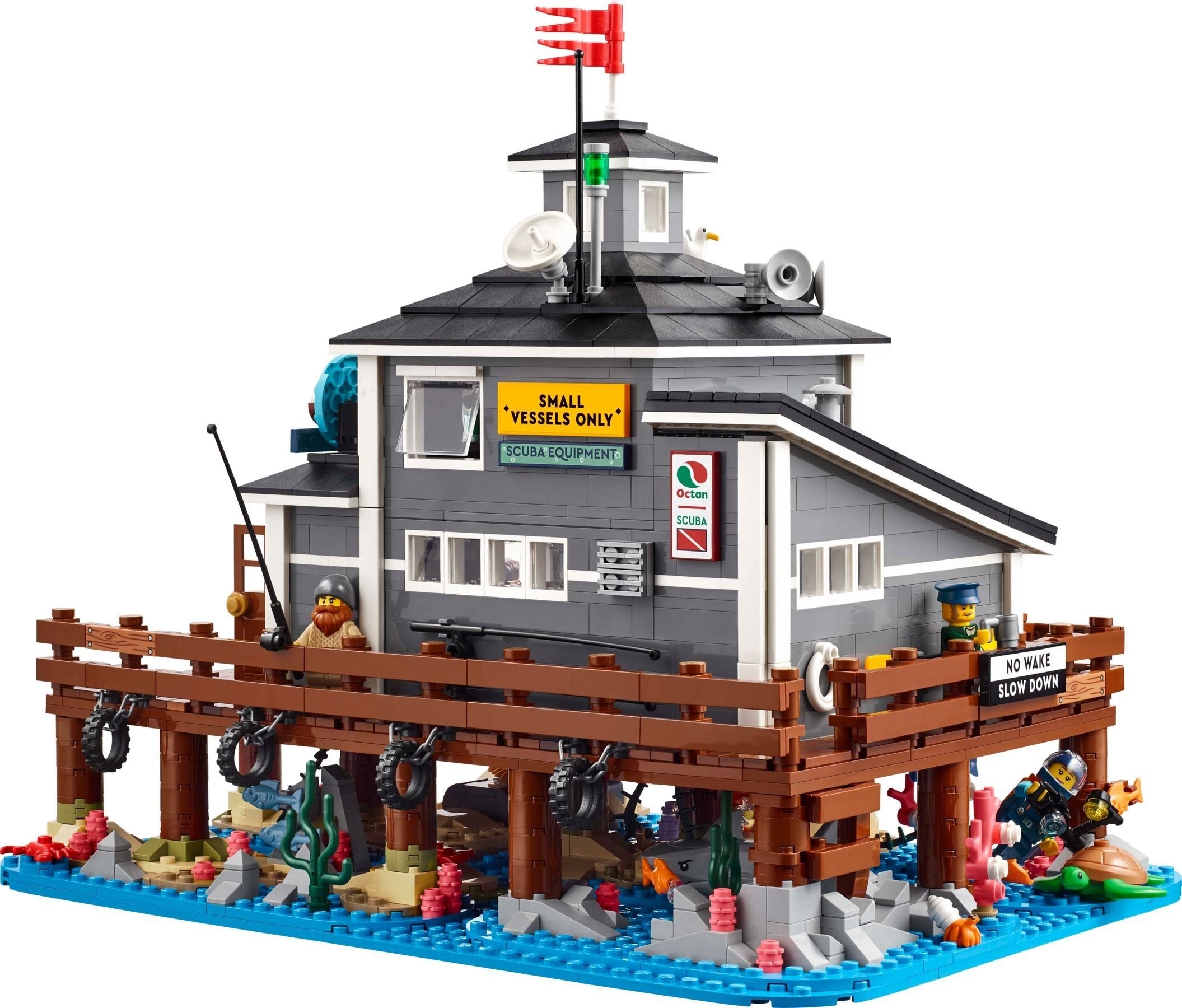 Harbourmaster's Office 910040| Brick Link Designer Program | LEGO