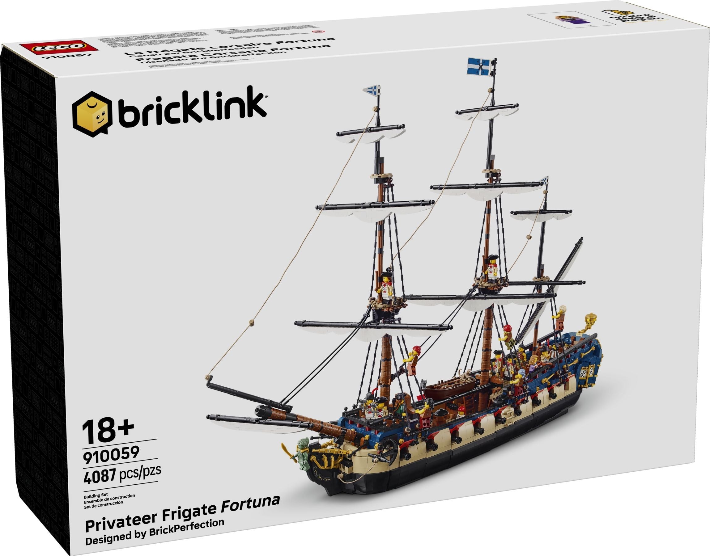 Privateer Frigate Fortuna 910059 | BrickLink | LEGO (image 9)