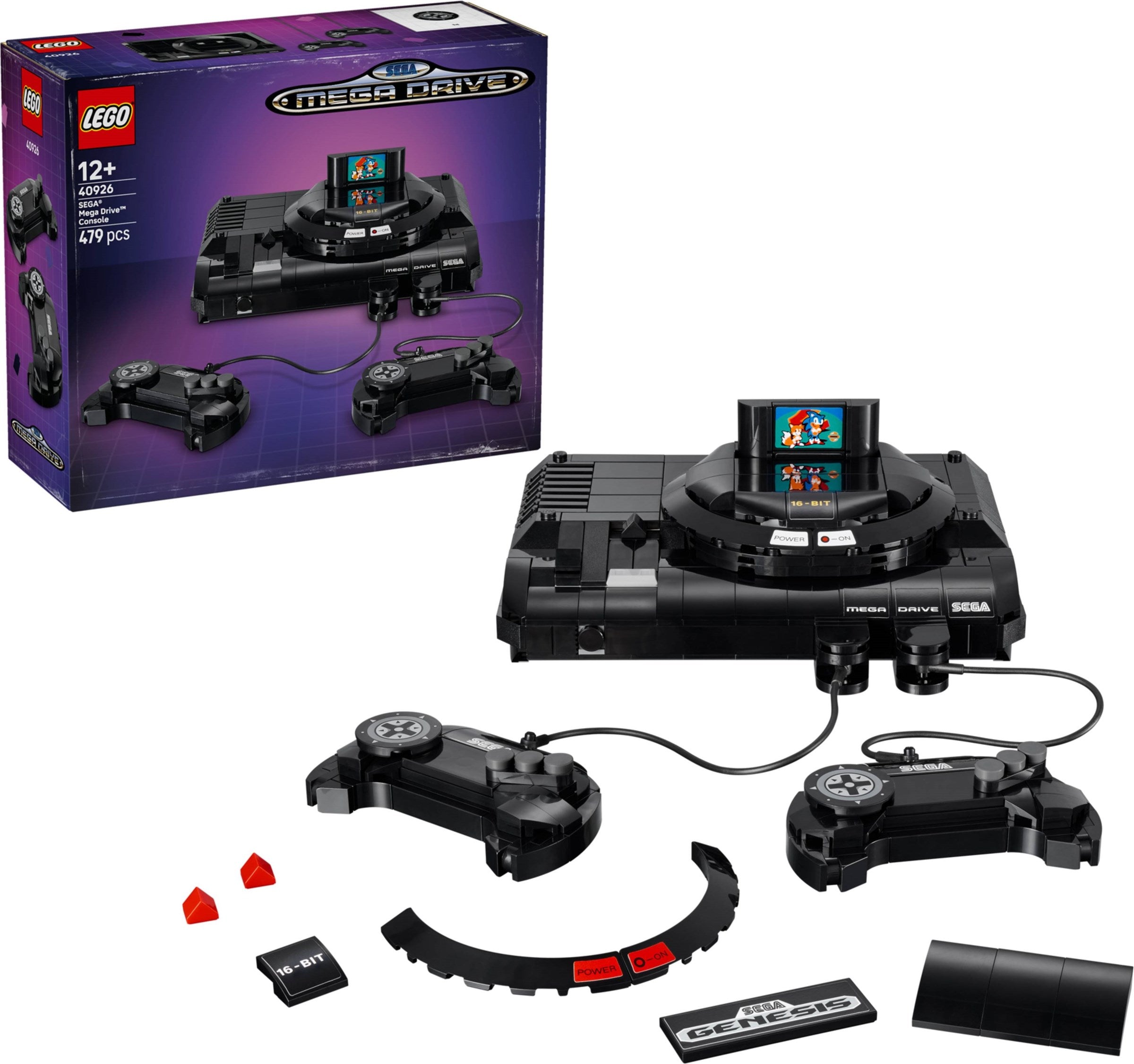 SEGA Genesis Console 40926 | Sonic the Hedgehog | LEGO (image 3)
