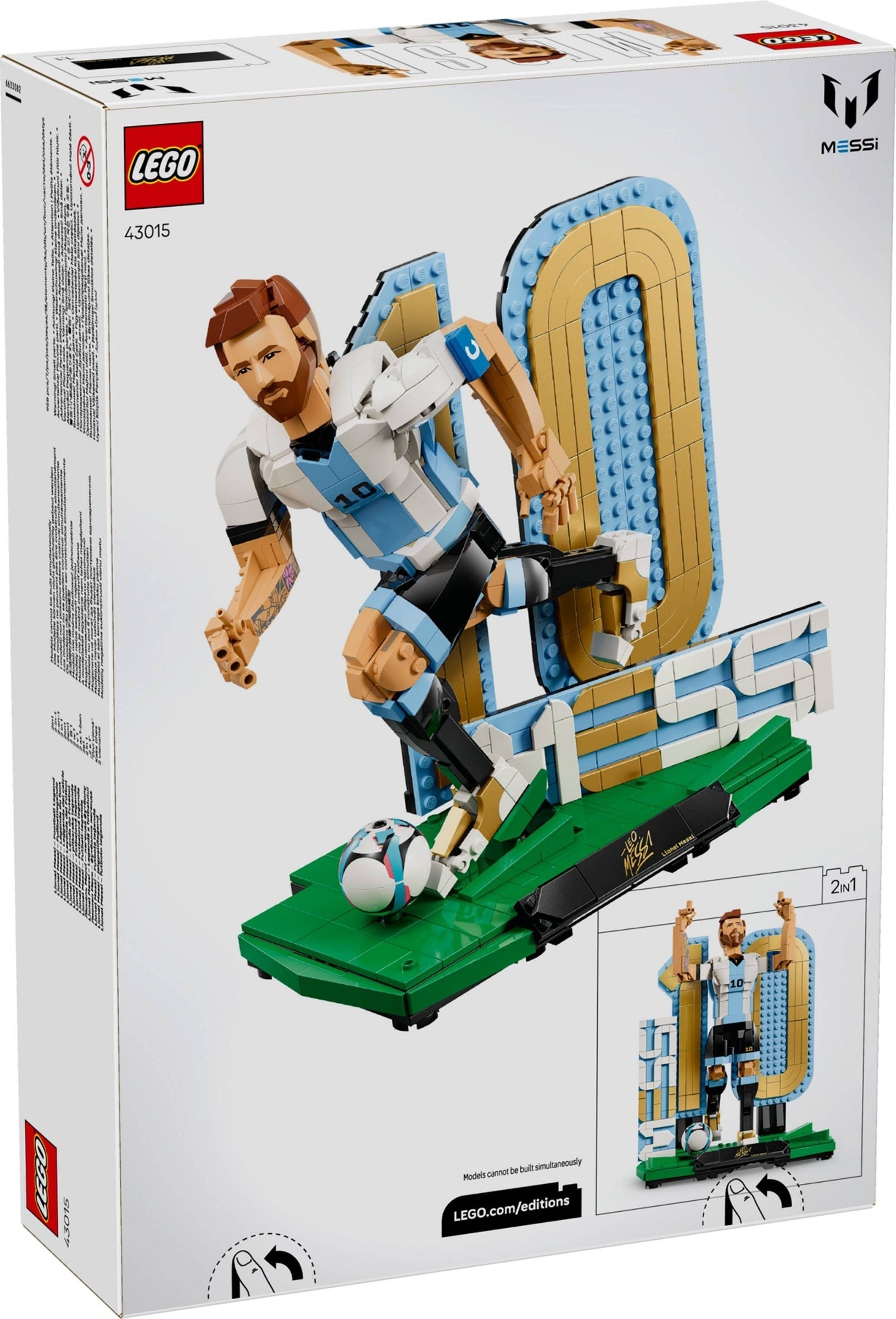 Lionel Messi – Football Legend 43015 | Editions | LEGO (image 3)
