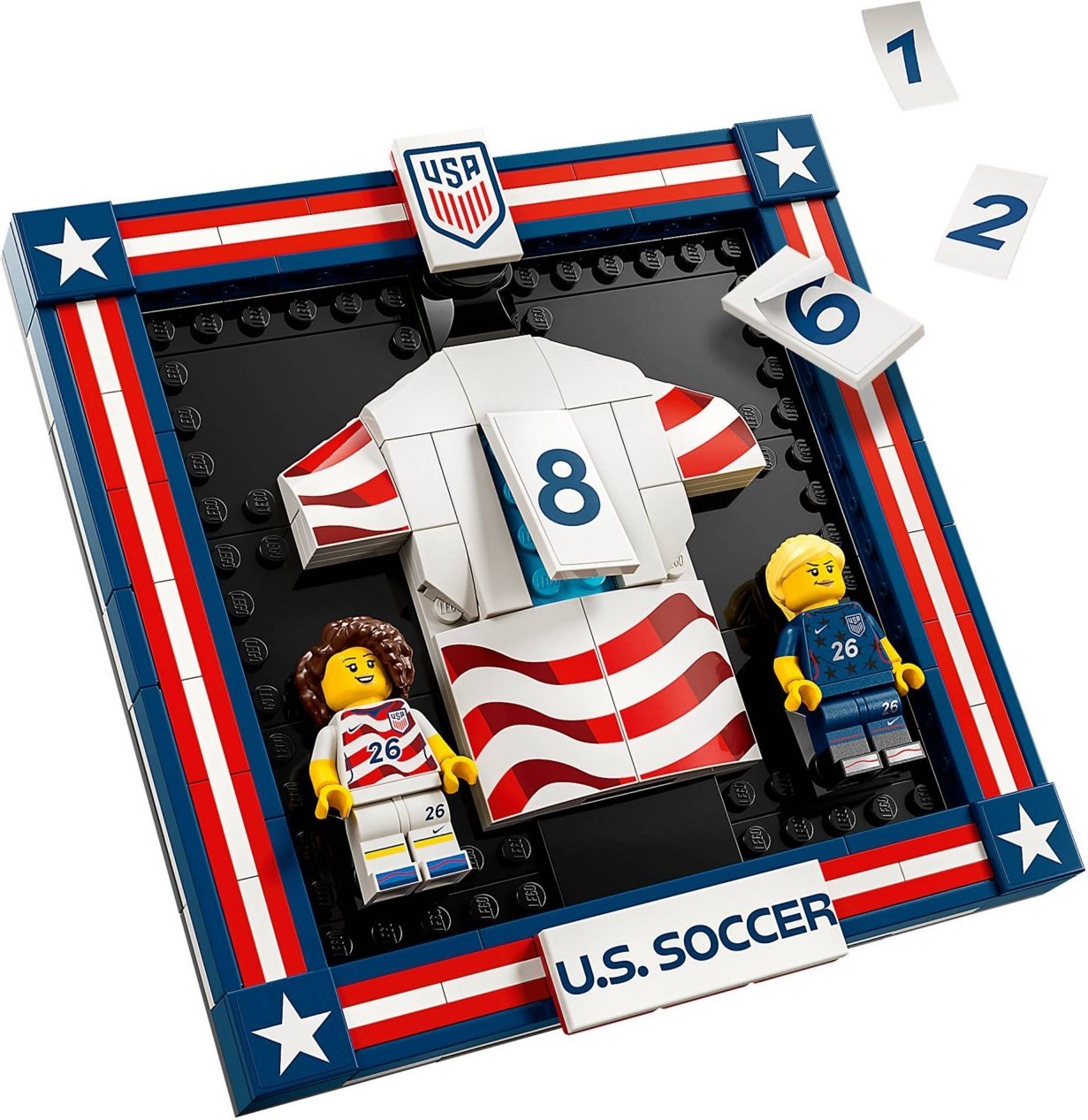 2026 U.S. Soccer National Team Jersey 43033 | Editions | LEGO (image 13)