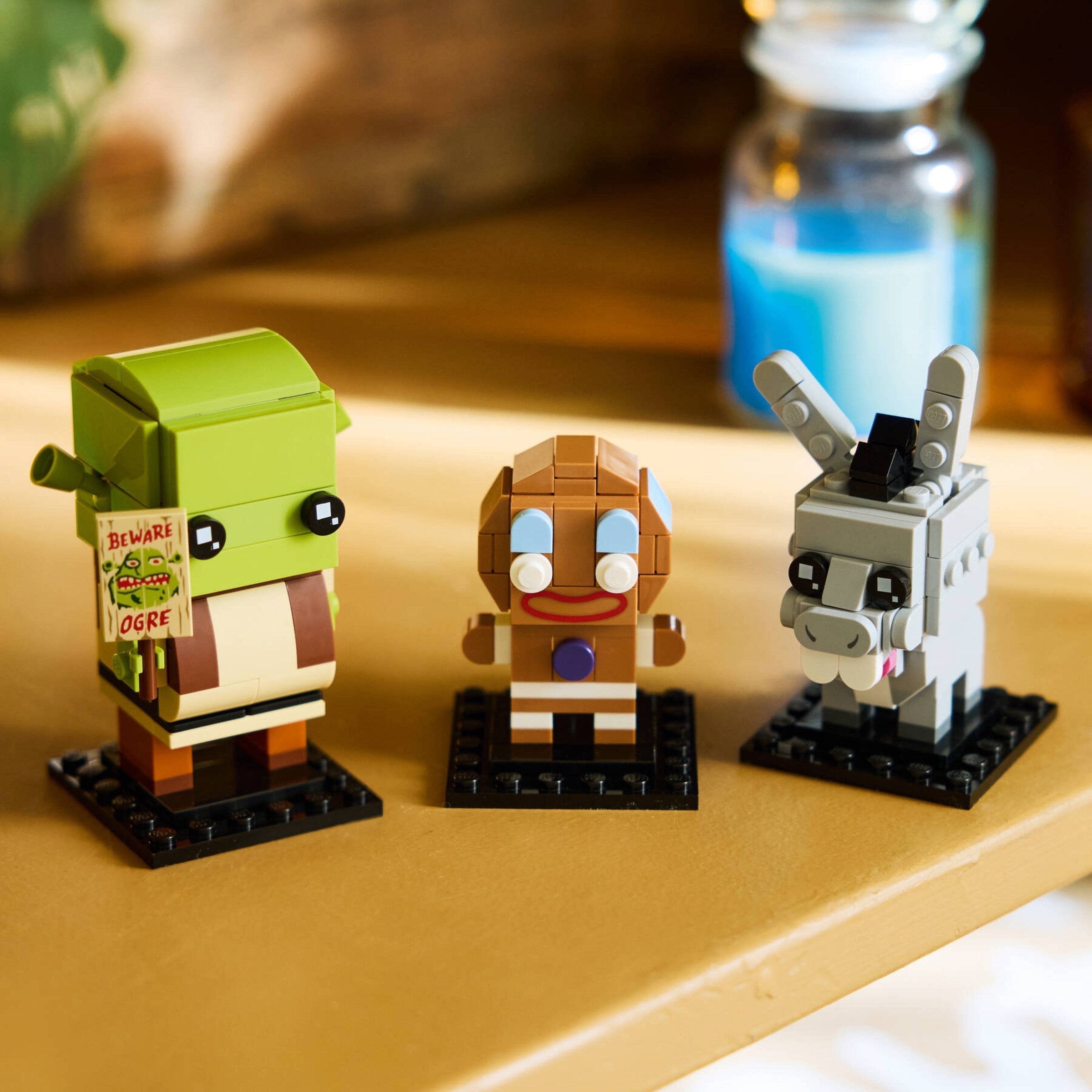 Shrek, Donkey & Gingy Figures 40923 | BrickHeadz | LEGO (image 9)