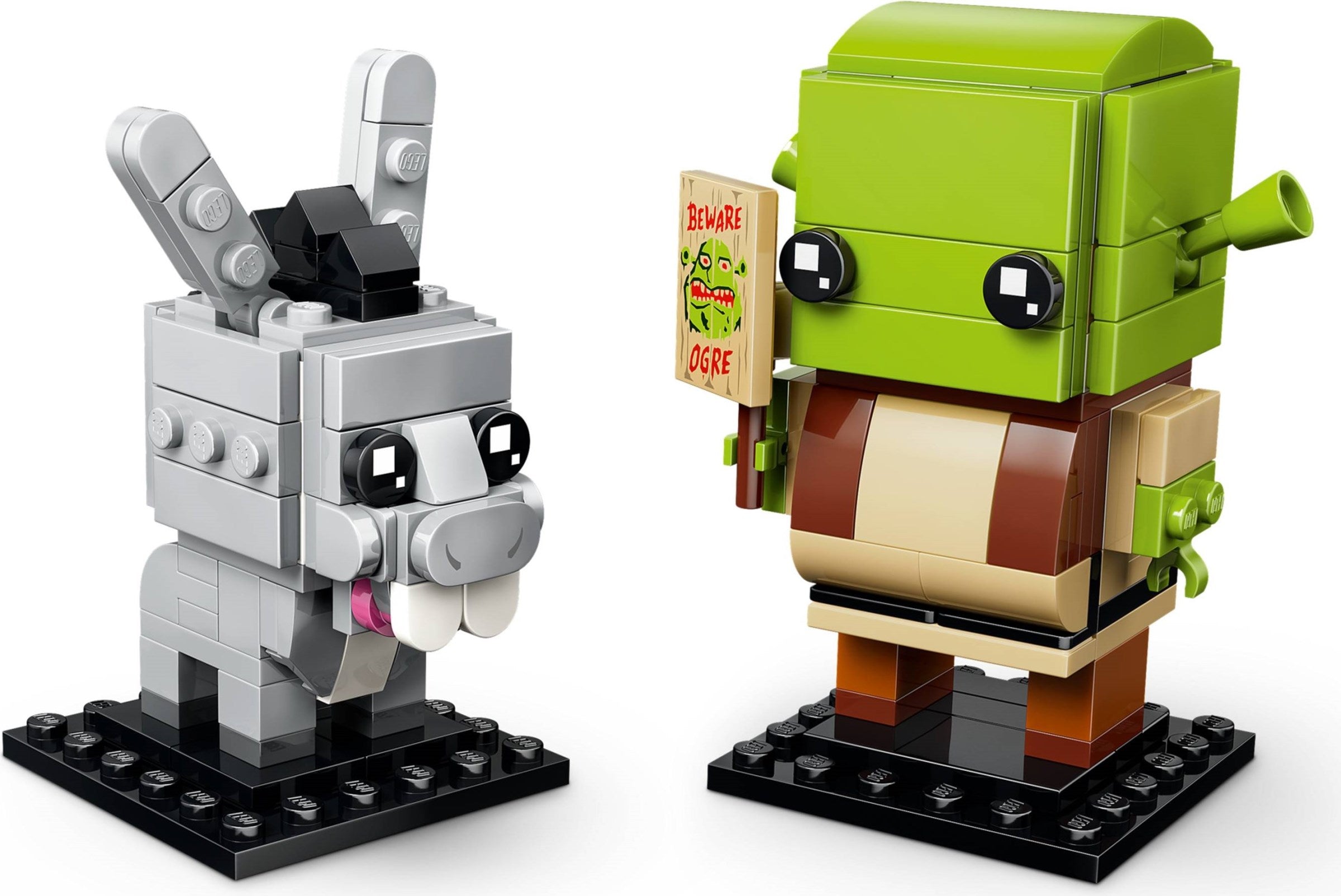 Shrek, Donkey & Gingy Figures 40923 | BrickHeadz | LEGO (image 10)