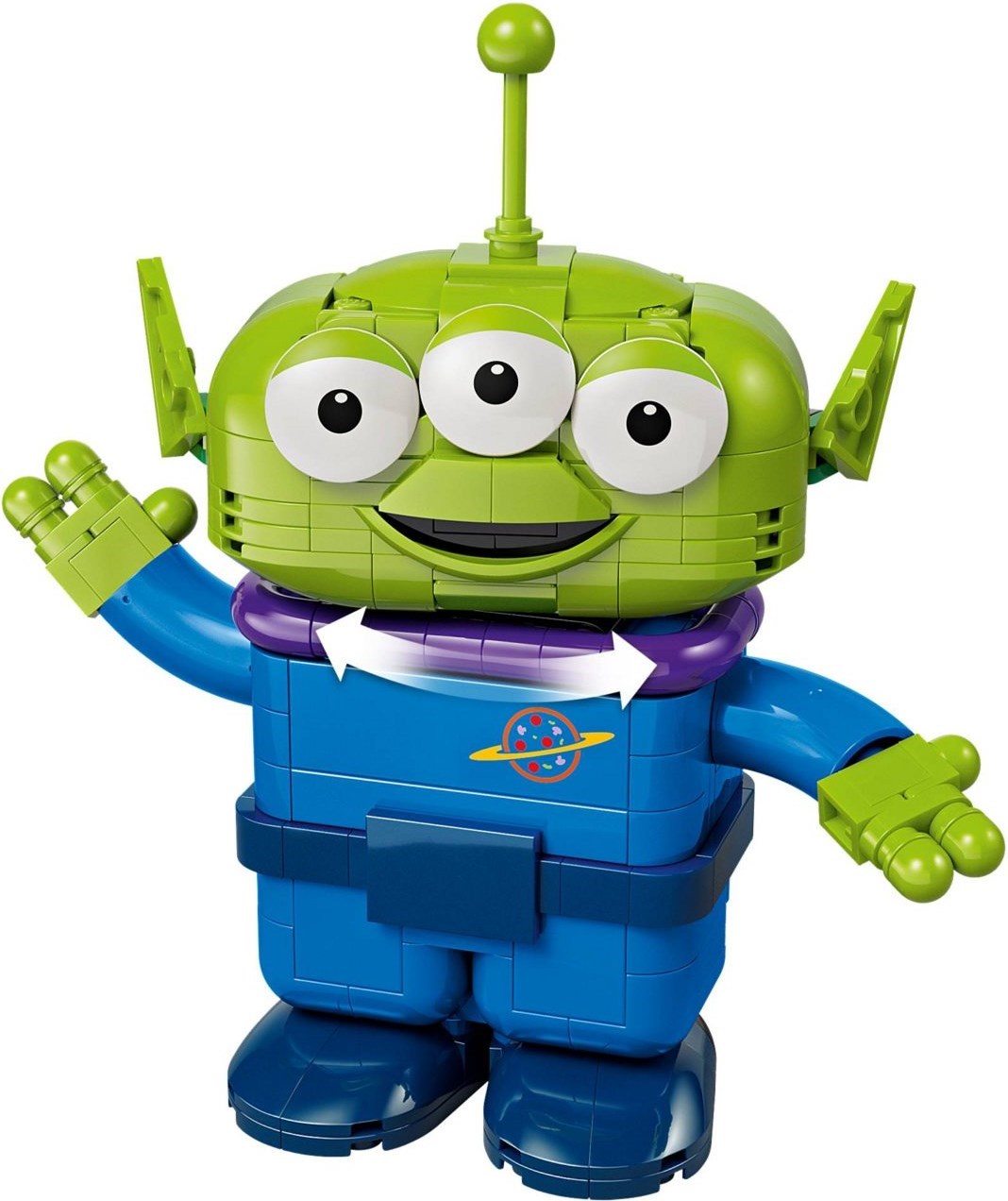 Alien with Pizza Planet Rocket Ride 43307 | Disney | LEGO (image 12)