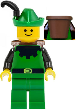 Forest man CAS131a | Castle Minifigure | LEGO
