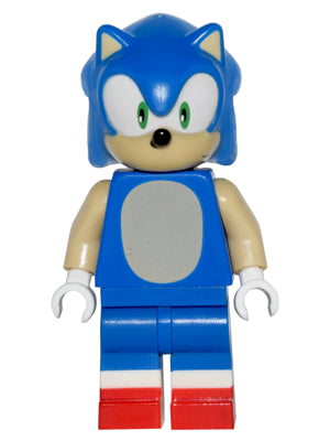 Sonic the Hedgehog-Grin to Left DIM031 | Dimension Minifigure | LEGO
