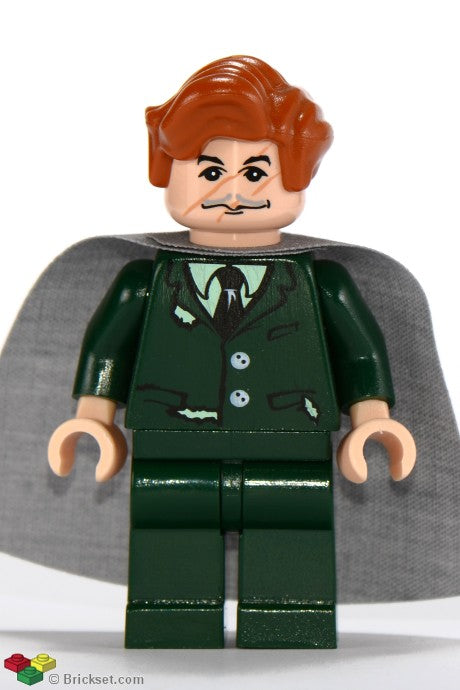 Professor Remus Lupin-Dark Green Suit HP042 | Harry Potter Minifigure | LEGO