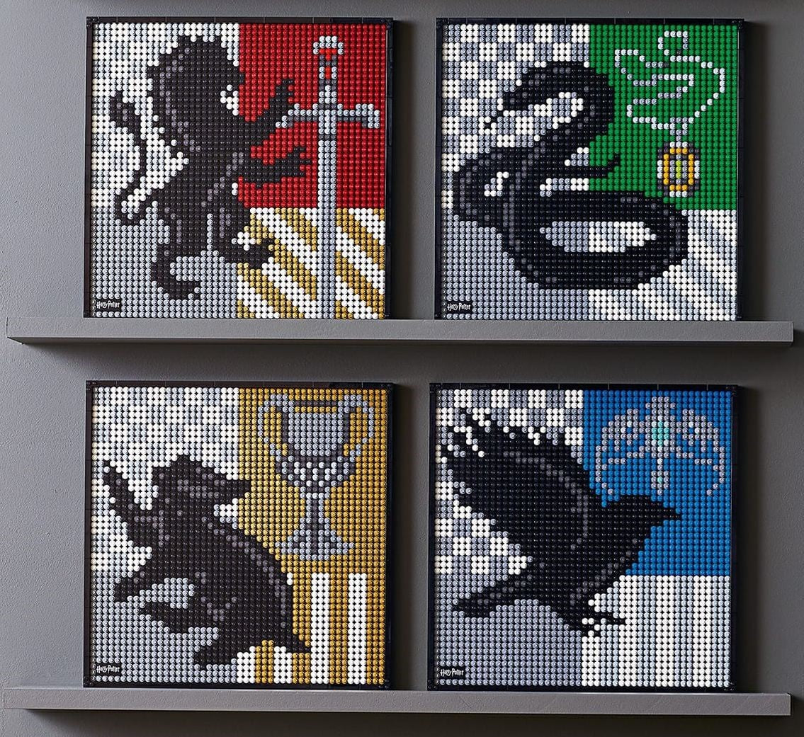 Harry Potter Hogwarts Crests 31201 | Art | LEGO – image 23