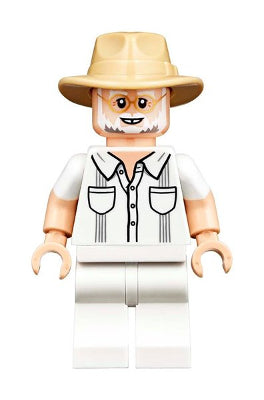 John Hammond-Shirt with 2 Pockets JW057 | Jurassic World Minifigure | LEGO