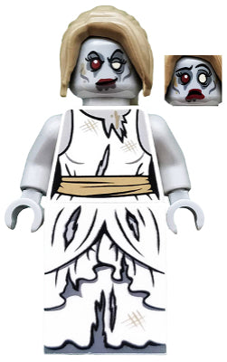 Zombie Bride MOF010 | Monster Fighters Minifigure | LEGO