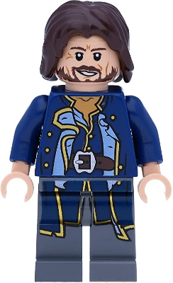 Admiral Norrington POC005 | Pirates Of The Caribbean Minifigure | LEGO