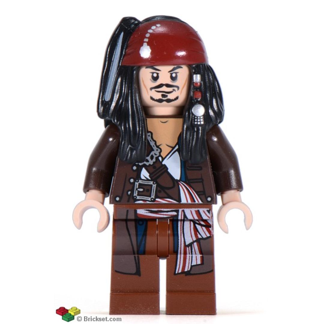 Captain Jack Sparrow-Jacket POC034 | Pirates Of The Caribbean Minifigure | LEGO