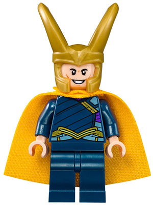 Loki-Dark Blue Outfit SH0411 | Super Heroes Minifigure | LEGO