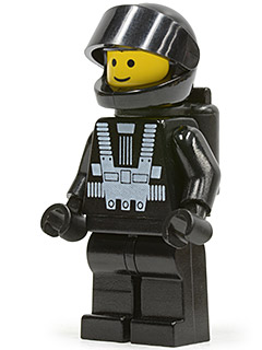 Blacktron 1 SP001 | Space Minifigure | LEGO