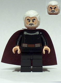 Count Dooku-White Hair SW0472 | Star Wars Minifigure | LEGO