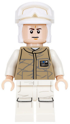 Hoth Rebel Trooper-Dark Tan Uniform SW0735 | Star Wars Minifigure | LEGO