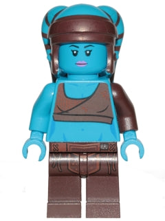 Aayla Secura-Dark Pink Lips SW0833 | Star Wars Minifigure | LEGO