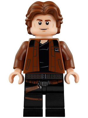Han Solo-Black Legs with Holster Pattern SW0921 | Star Wars Minifigure | LEGO