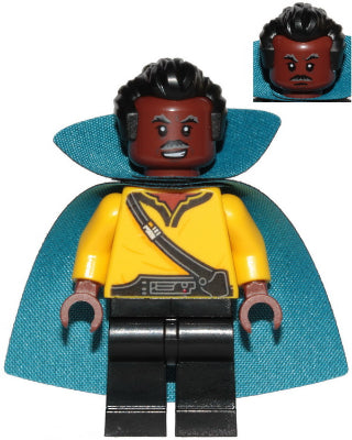 Lando Calrissian Old-Cape with Collar SW1067| Star Wars Minifigure | LEGO