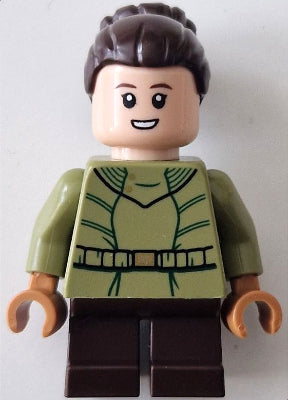 Princess Leia, Young With 25th Plate SW1348 | Star Wars Minifigure | LEGO