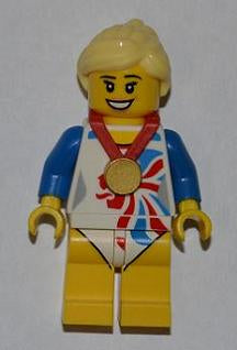 Flexible Gymnast-Team GB TGB006 | Team GB Minifigure | LEGO