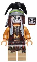Tonto-Dirty Outfit TLR012 | The Lone Ranger Minifigure | LEGO
